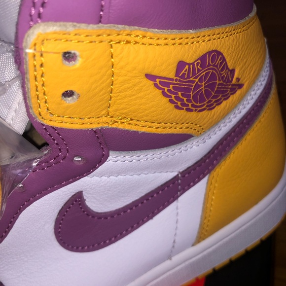 Nike Air Jordan 1 Retro High OG 555088 706 Brotherhood Gold/Bordeaux Sz 9.5 NIB - Picture 8 of 13
